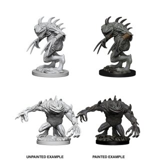Grey Slaad & Death Slaad: Nolzurs Marvelous Unpainted Minis