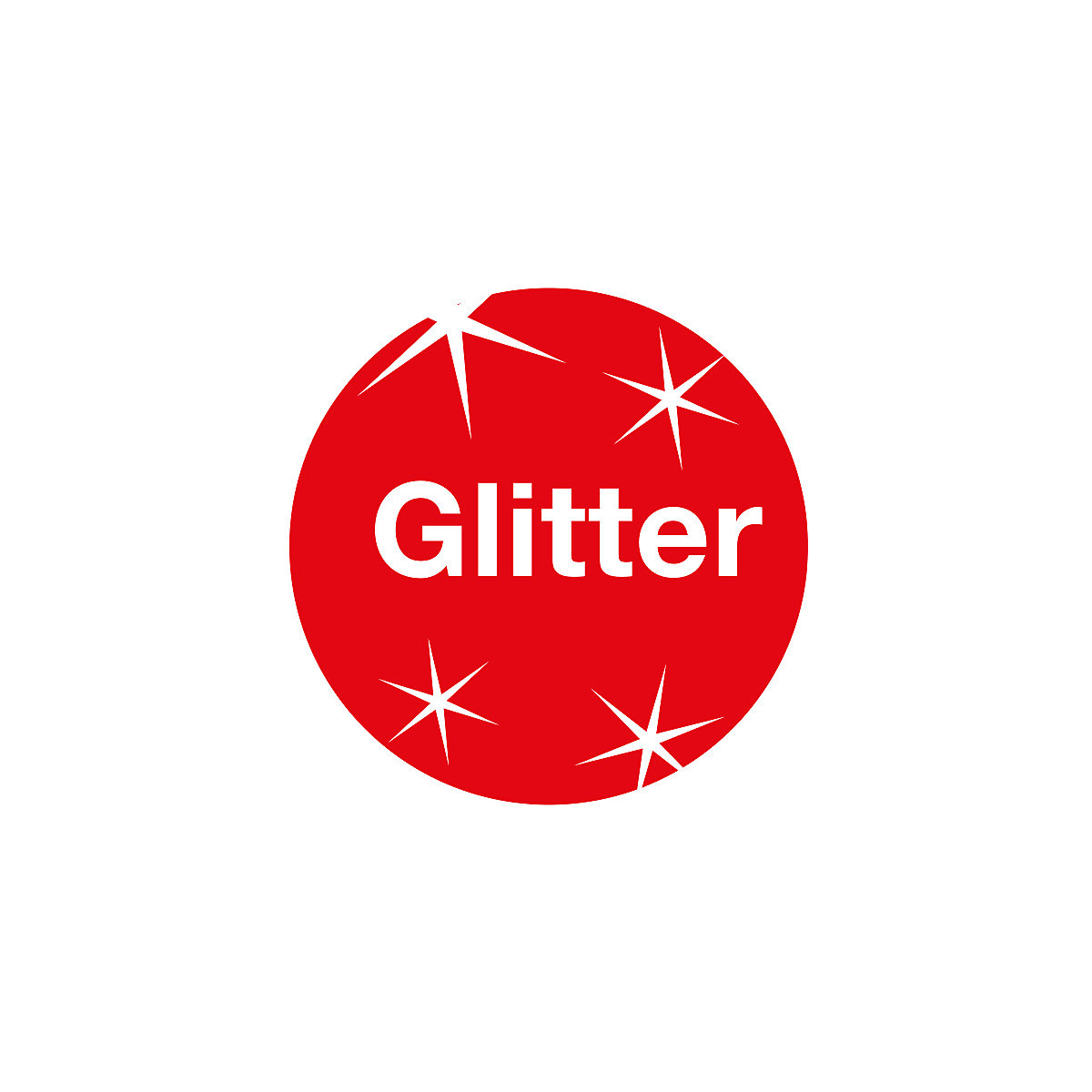 Mini Kids Spielknete Glitzer, 4 Farben a 100 g