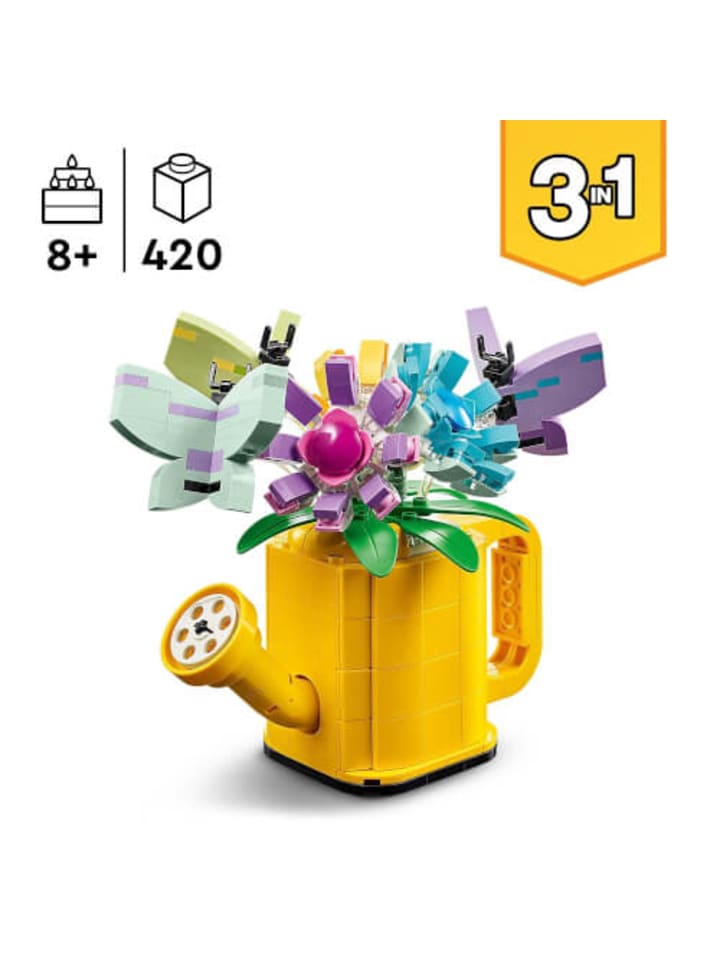 LEGO Bausteine Creator Gießkanne mit Blumen, ab 8 Jahre günstig kaufen onesize
