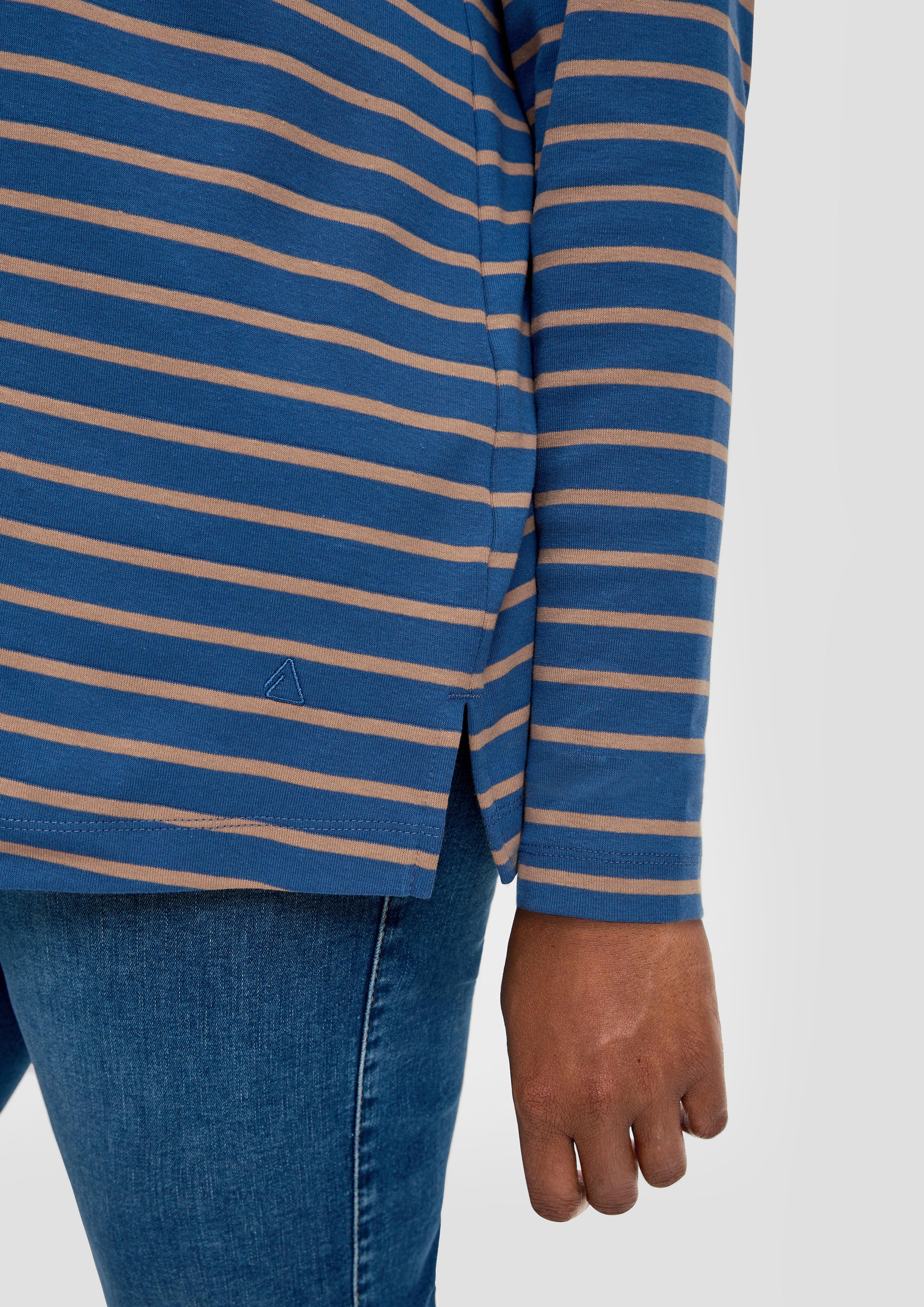 Langarmshirt aus Baumwollstretch  2135879-57G0