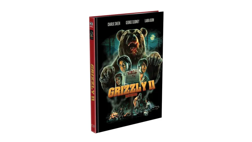 GRIZZLY 2: REVENGE - 2-Disc Mediabook - Cover A - Limited Edition auf 999 Stück  (Blu-ray + DVD)