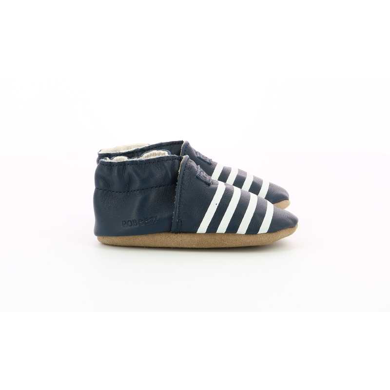 Chaussons cuir tannage vegetal Smart Sailor