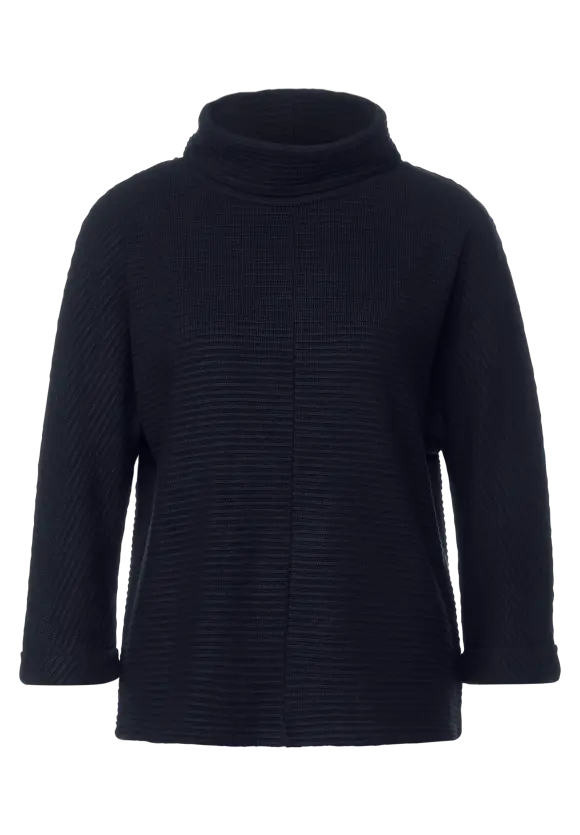 Street One Shirt mit Volumenkragen