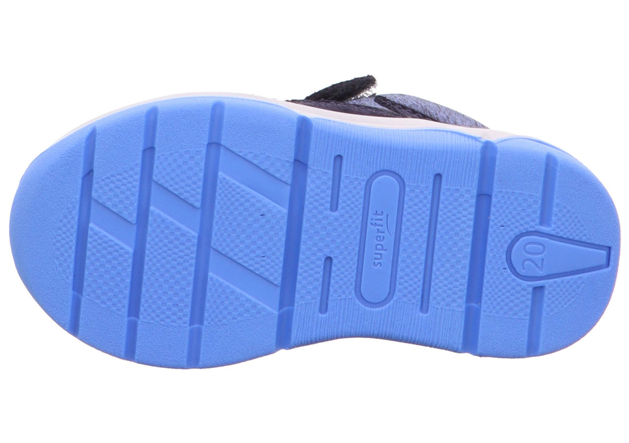 COOPER - Blau/Hellblau Sneaker low mit Klettverschluss
