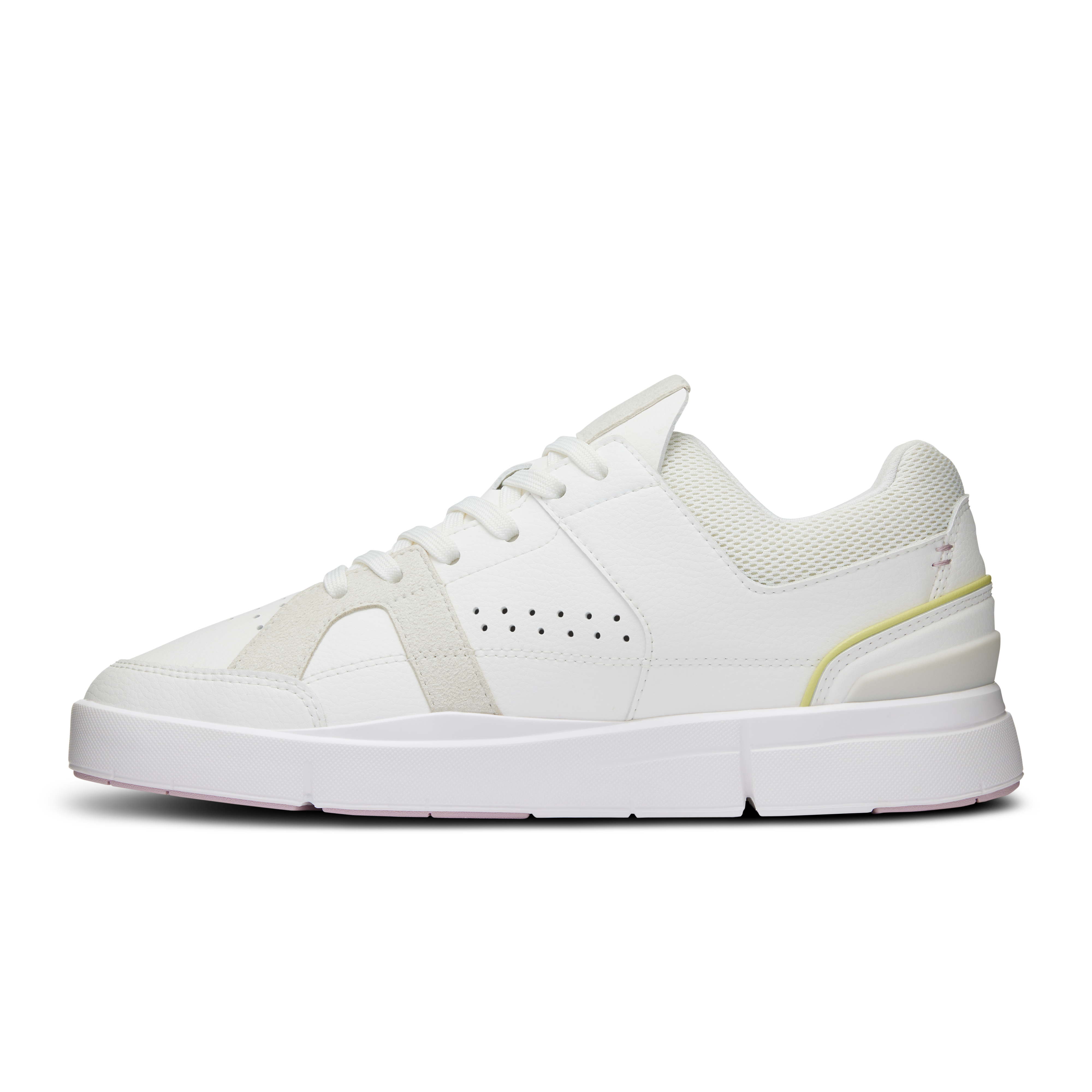 The ROGER Clubhouse White | Mauve