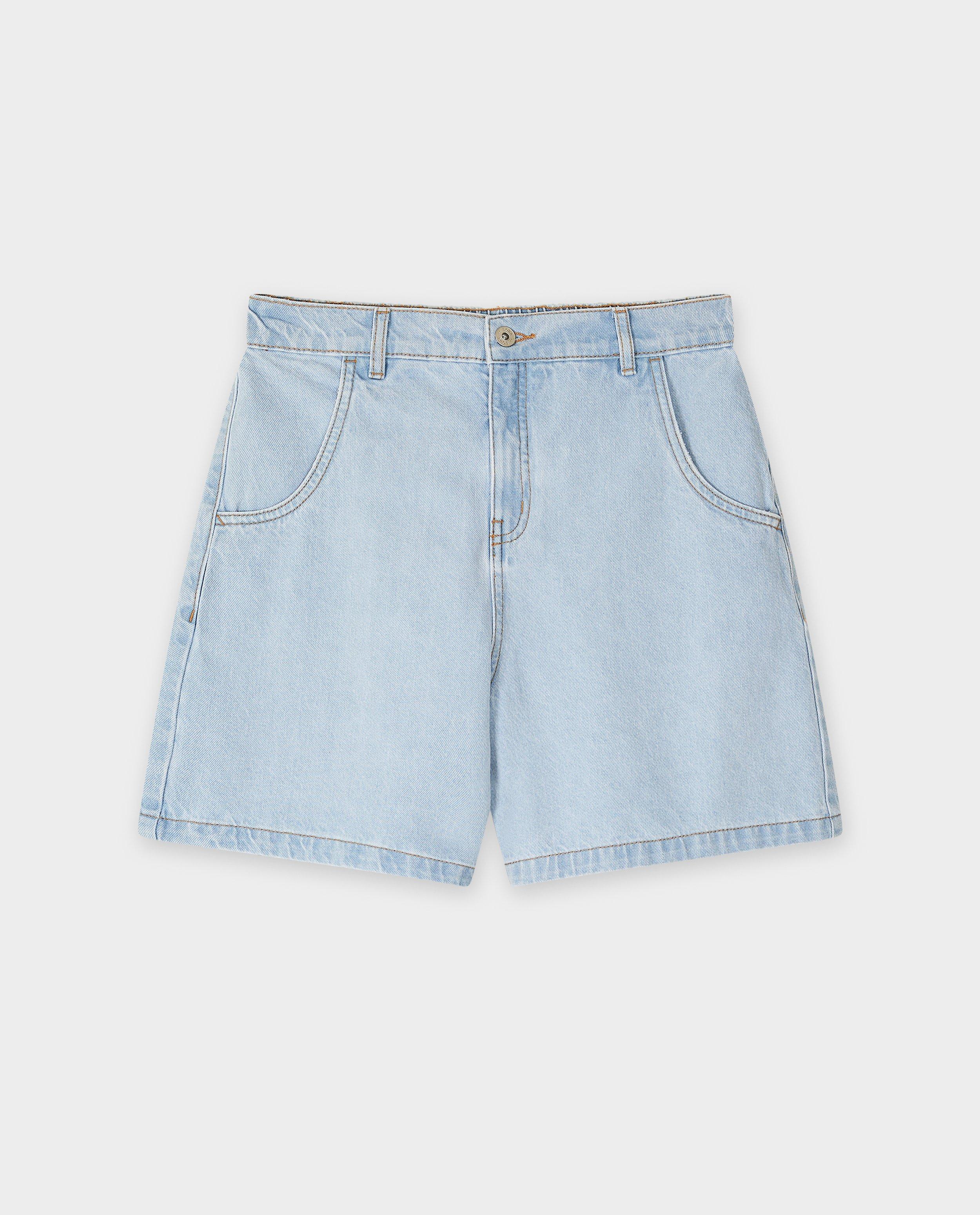 Pantaloni scurți din denim albastru deschis Sora, albastru deschis