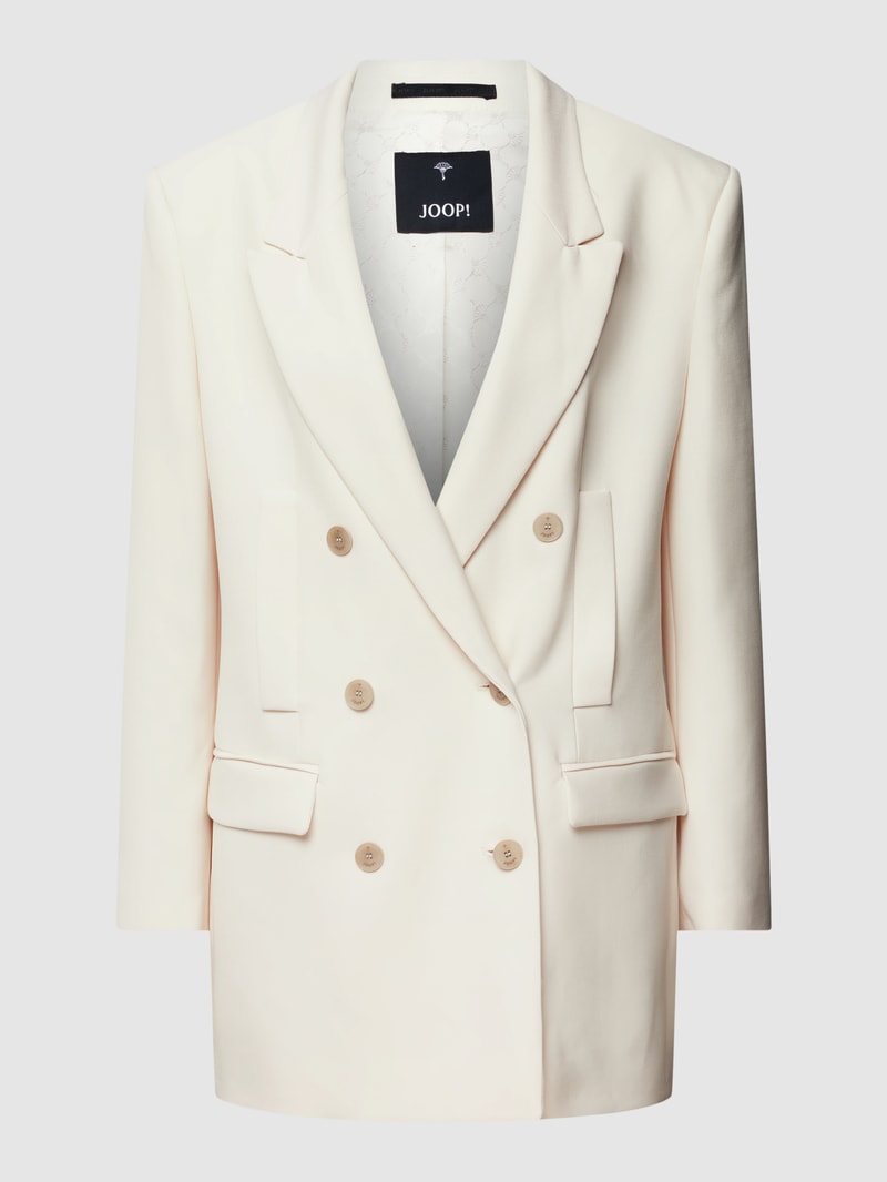 Blazer mit Pattentaschen in offwhite