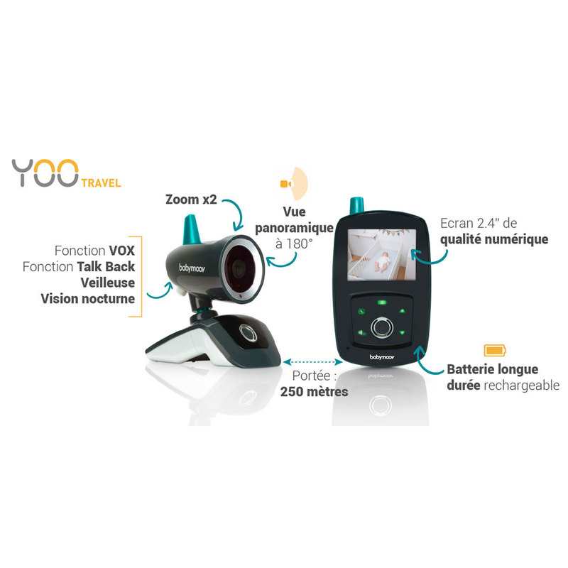 Babyphone vidéo Yoo-Travel Babymoov