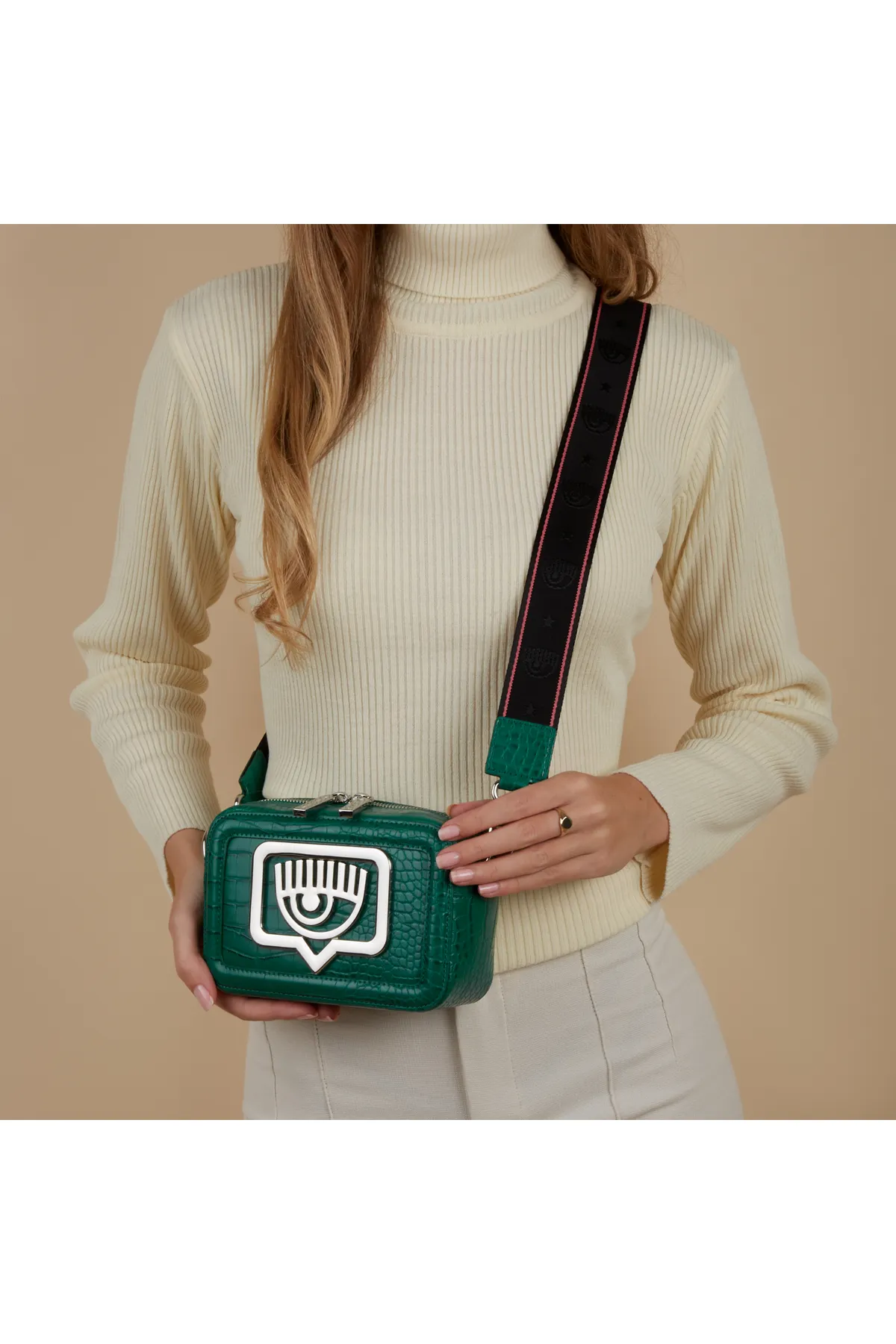 CHIARA FERRAGNI  Eyelike Damen Umhängetasche Grün 75sb4bb5-zs728-170