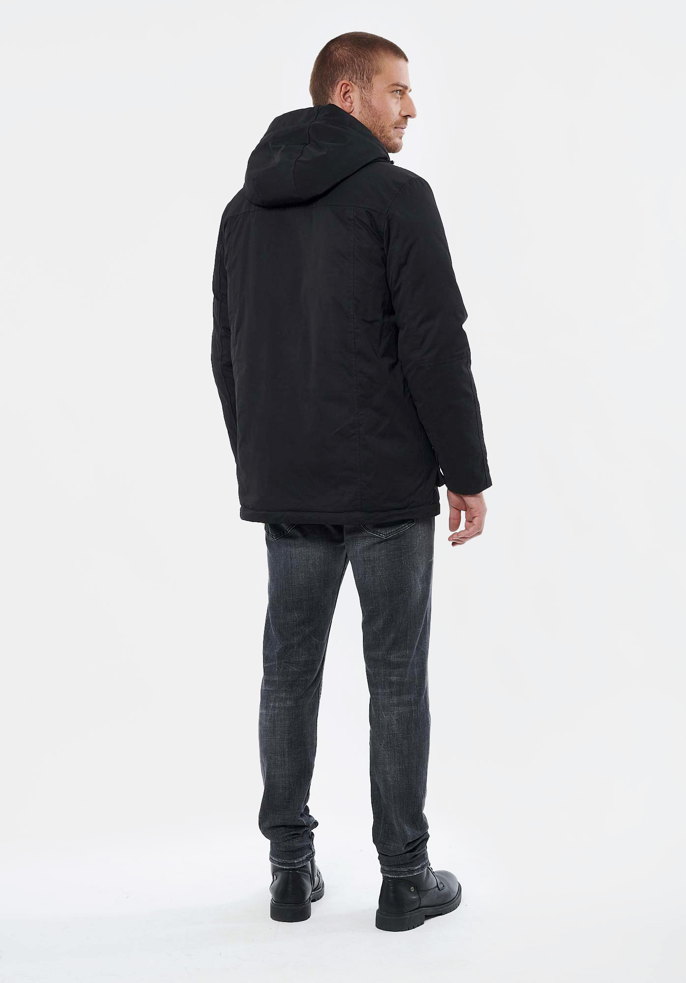 VAKO   Parka noir homme