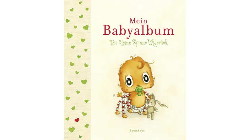 BASTEI LÜBBE Die kleine Spinne Widerlich - Mein Babyalbum