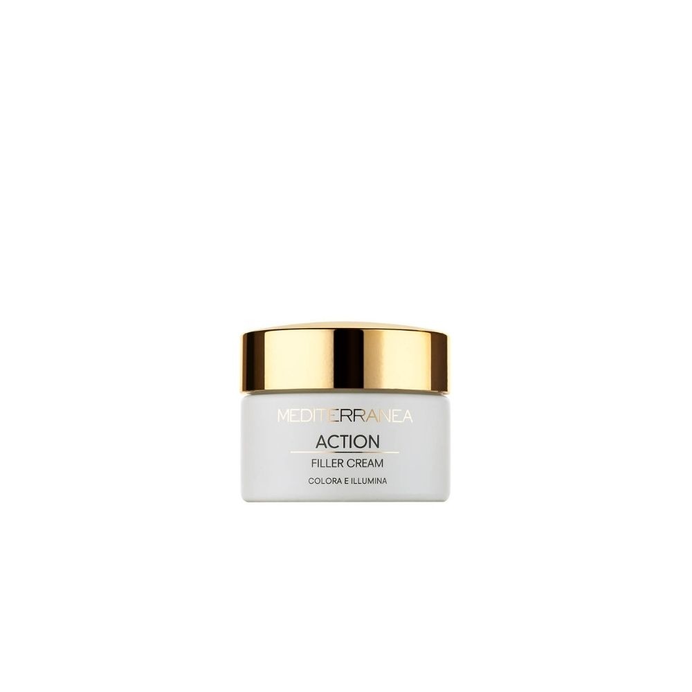 Mediterranea cosmetics ACTION FILLER CREAM - COLOR CREAM CRÈME VISAGE