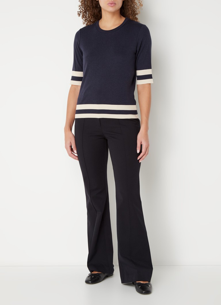 LKBennett Michi T-shirt in lyocell blend