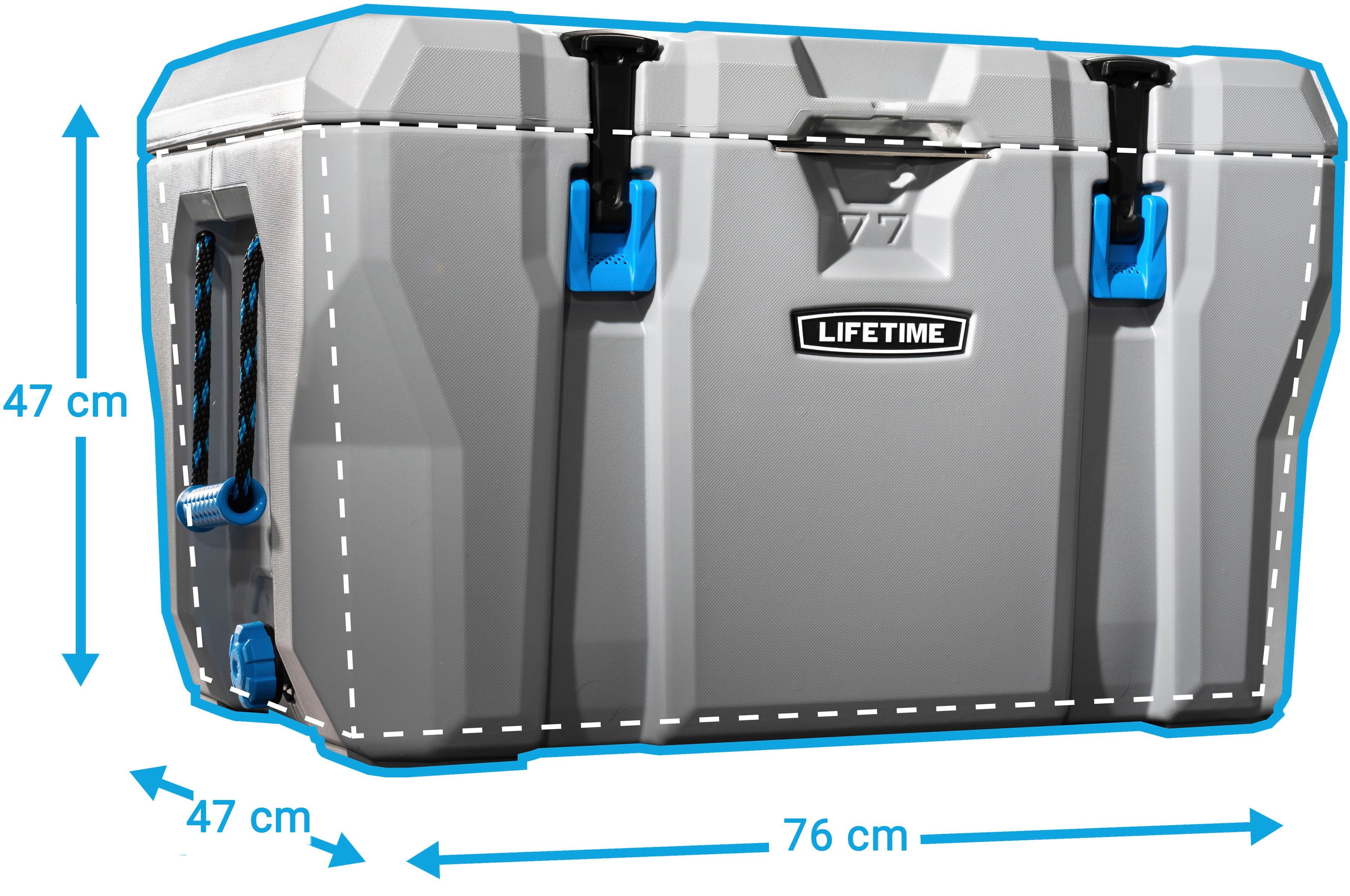 Lifetime Kühlbox Premium, 73 l, aus zweischichtigem Urethan