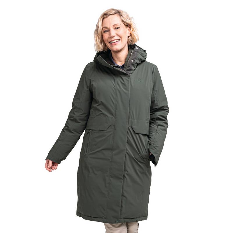 Schöffel Down Parka Canterbury L Daunenjacke Damen
