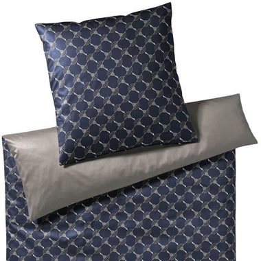 Bettwäsche Cornflower Double 4083 22, Joop!, Mako-Satin, 2 teilig, Feldblume, Musterung