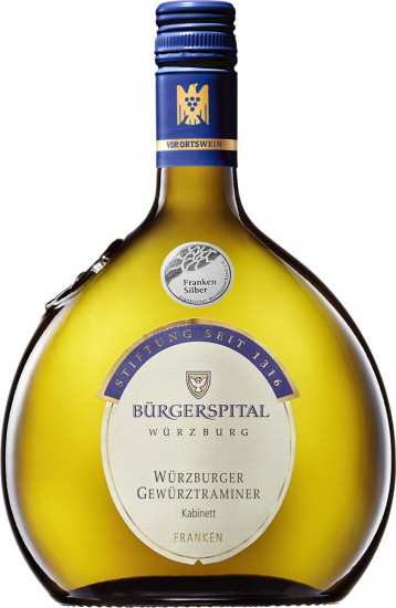 2022 Würzburger Gewürztraminer Kabinett VDP.ORTSWEIN feinherb - Weingut Bürgerspital Würzburg