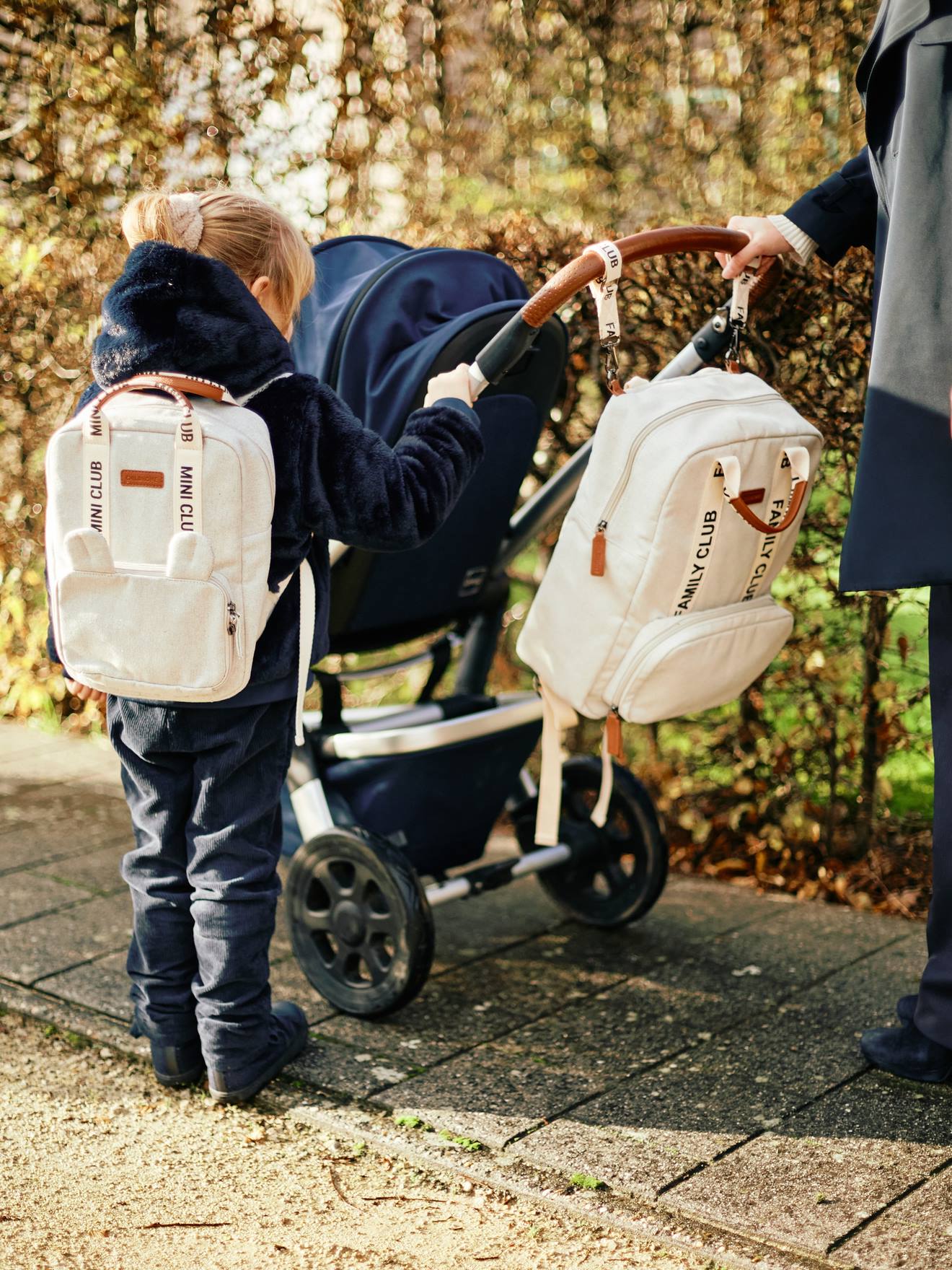 Childhome Kindergarten-Rucksack Mini Club CHILDHOME - weiß