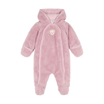 Einteiler Fleece, rosa für Mädchen