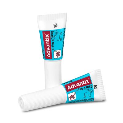 Advantix® 100 Spot-on für Hunde, von 4 bis 10 kg