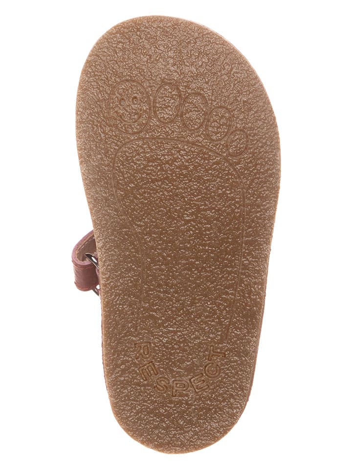 lamino Leder-Spangenballerinas in Rosa günstig kaufen