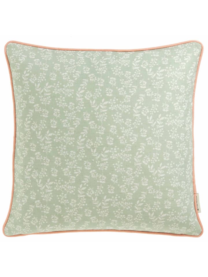 Tom Tailor Zierkissenhülle BLOOM in Grün günstig kaufen 45 x 45 cm