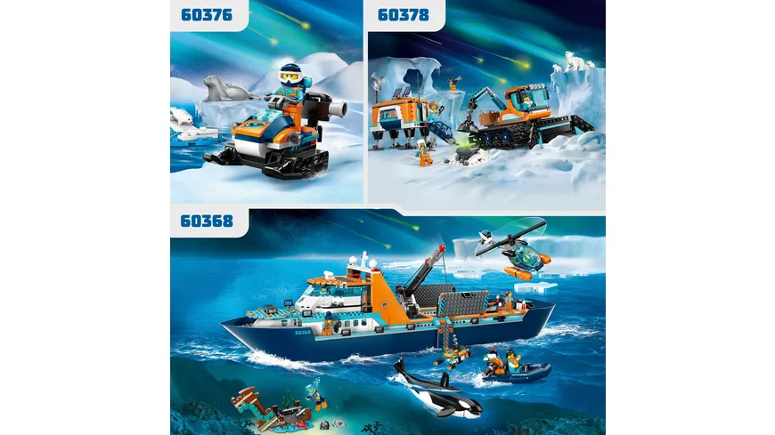 LEGO City 60368 Arktis-Forschungsschiff