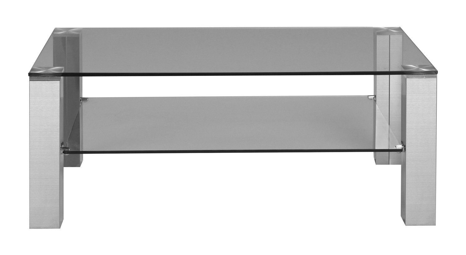 M2 Kollektion Couchtisch Couchtisch, CREO, Grau, B 105 x T 65 cm