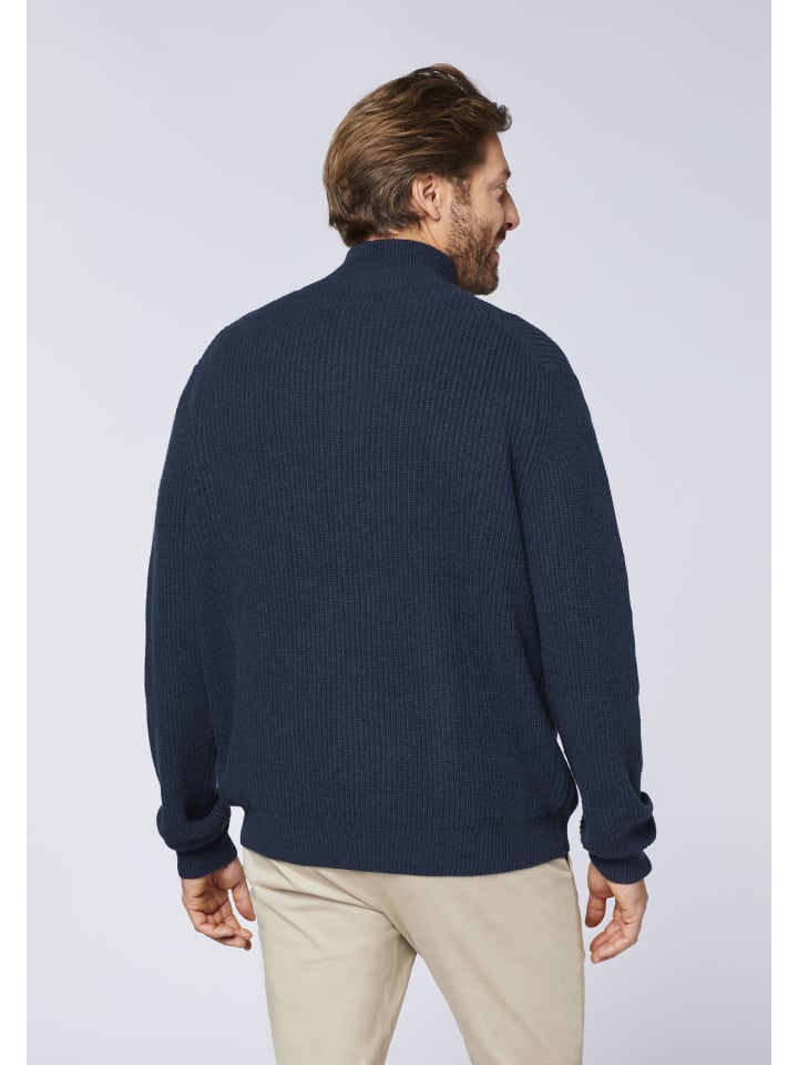 Polo Sylt Strickpullover in Blau günstig kaufen