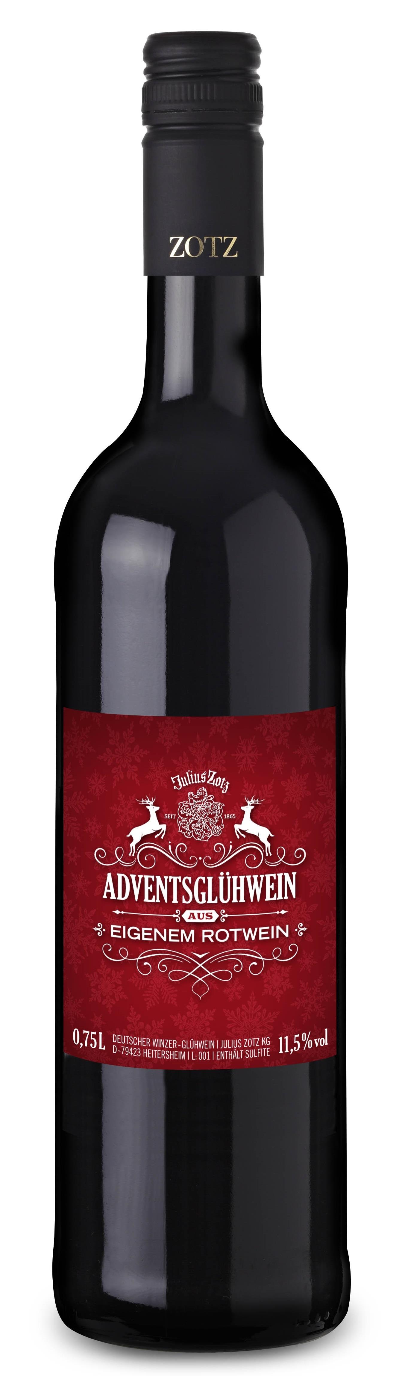 Badischer Adventsglühwein Rot Zotz