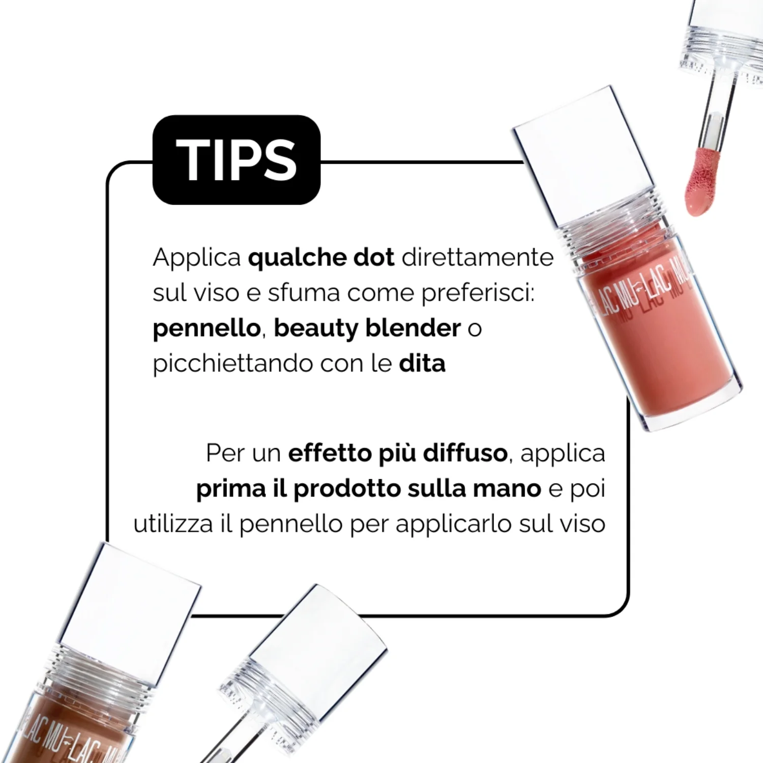 Viso 3DVERSE - Colorete líquido mate multiusos - Labial