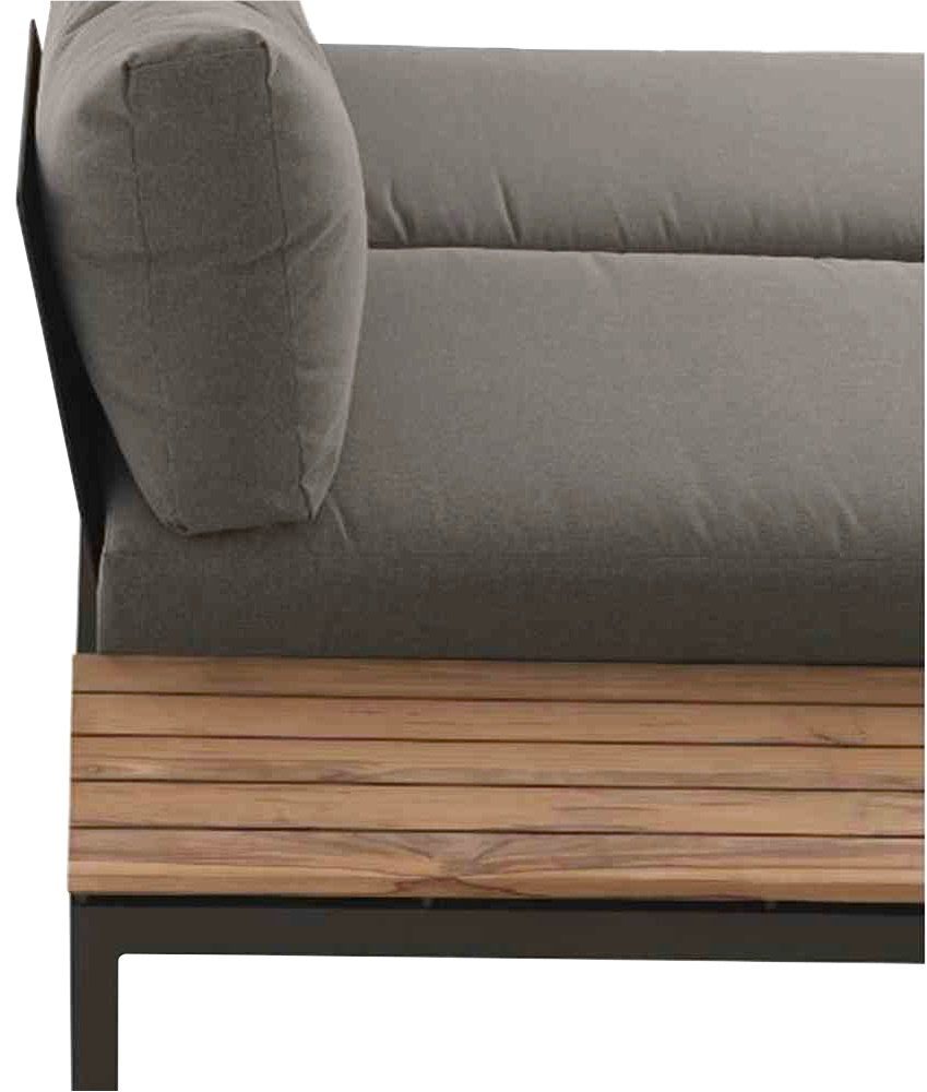 Siena Garden Loungesofa Alvida, Recamiere rechts, BxTxH: 102x177x84 cm