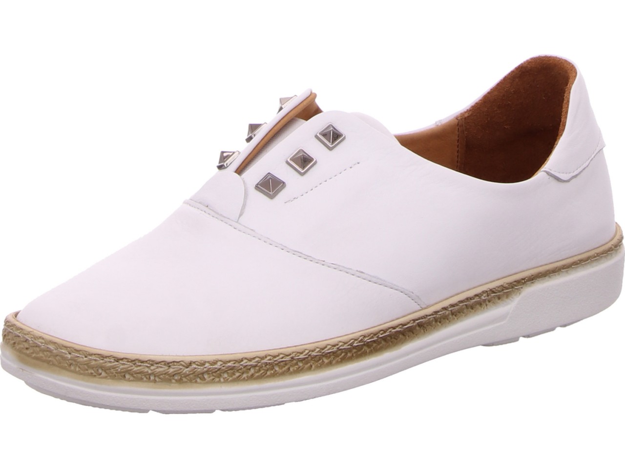 DIVERSE Freizeit Schnürer weiss Halbschuhe weiß