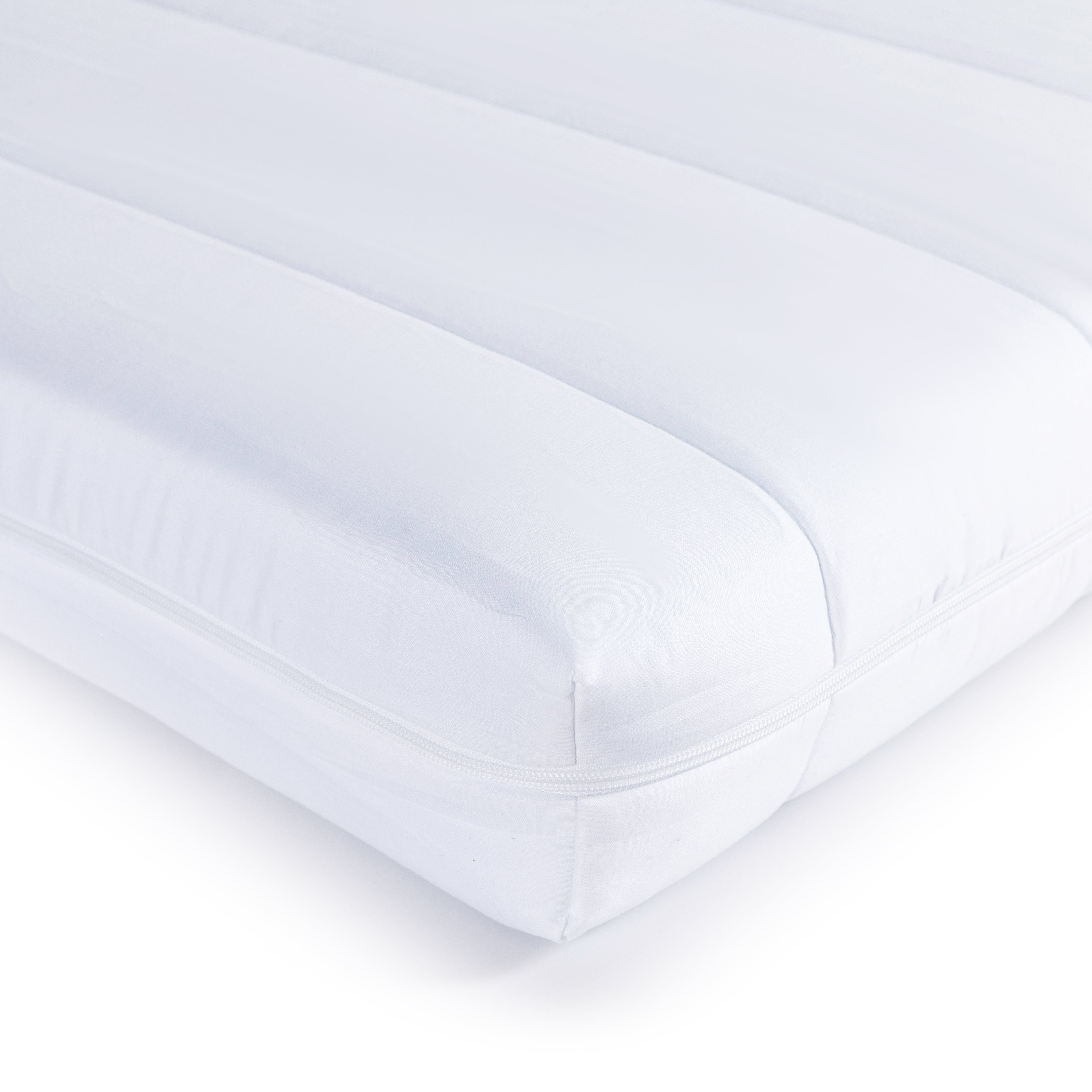 Komfortschaummatratze MILA - mit 7 Komfortzonen und antiallergenem Bezug im Härtegrad H3, Essence Sleep, 13 cm hoch, (Set, 1-tlg), atmungsaktiv & feuchtigkeitsabsorbierend, nach 48 h verwendbar