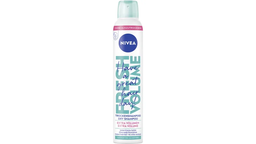 NIVEA Trockenshampoo Fresh Volume alle Haartypen 200 ml