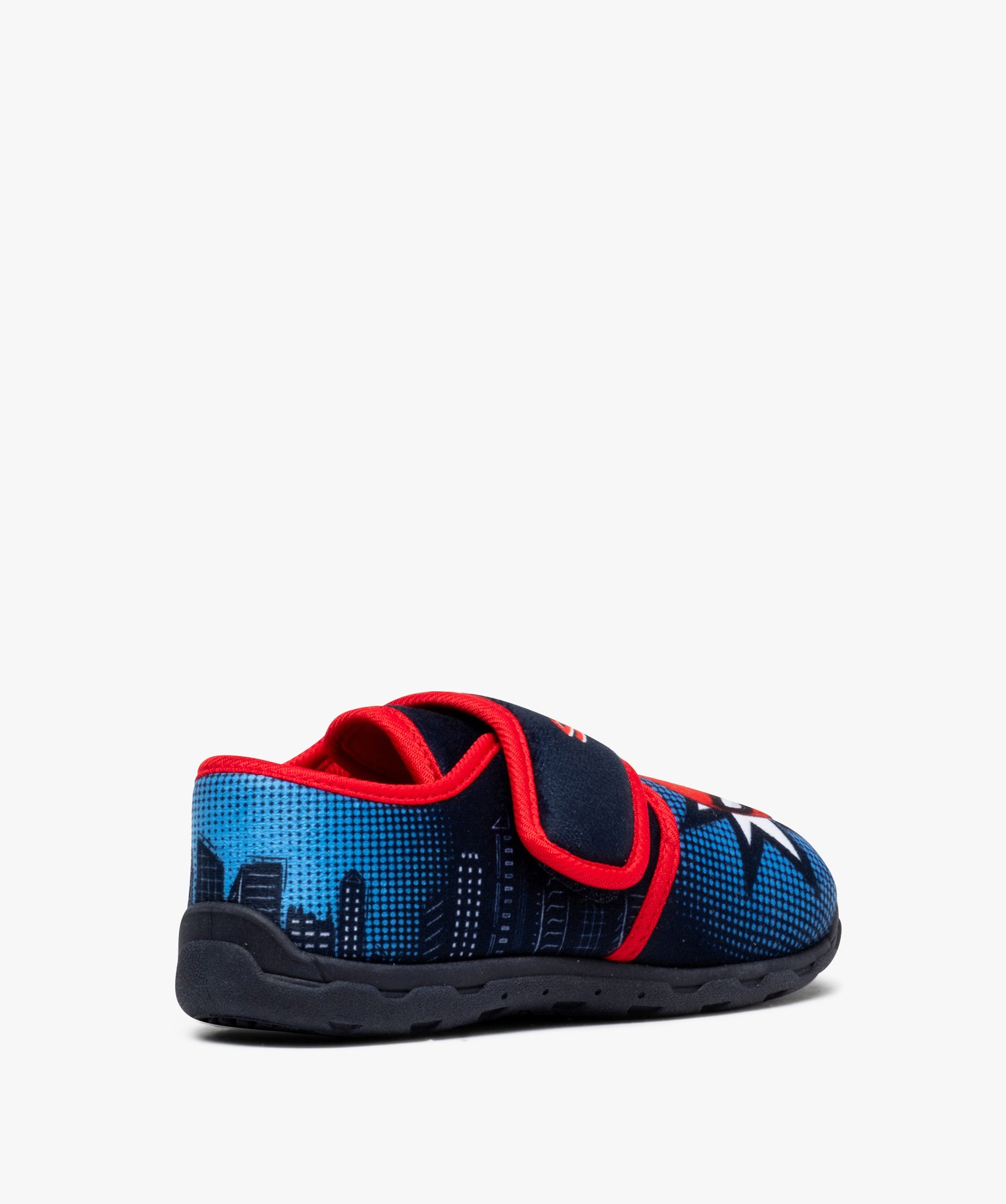 Chaussons Garçon super héros à scratch - Marvel bleu | GEMO