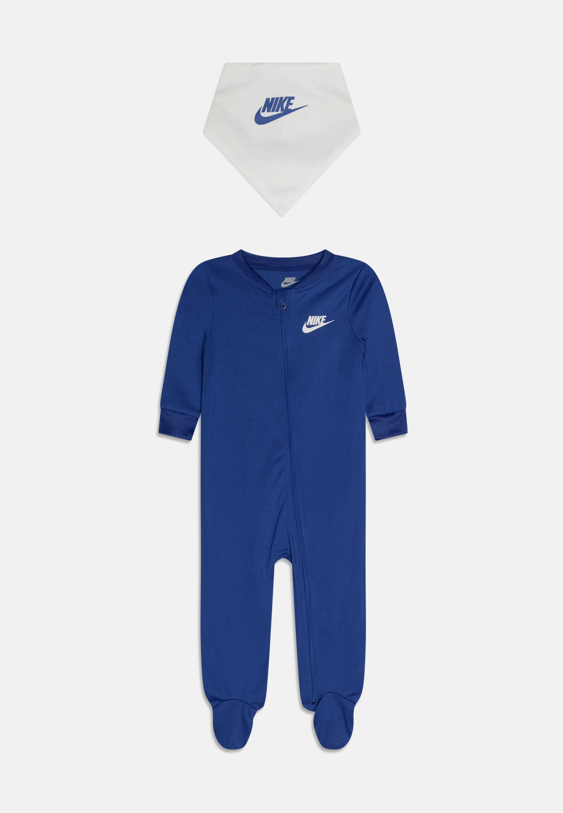 Conjunto unisex Nike Sportswear NIKE BABY FOOTED COVERALL AND BIB - Mono