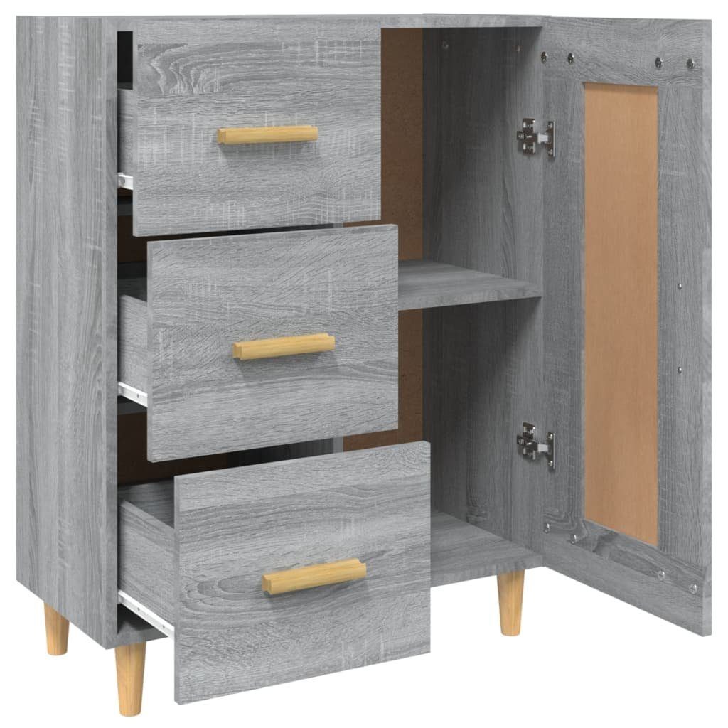 vidaXL Sideboard Sideboard Grau Sonoma 69,5x34x90 cm Holzwerkstoff (1 St)