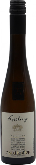 2015 Riesling Auslese edelsüß 0,375 L - Weingut Amalienhof