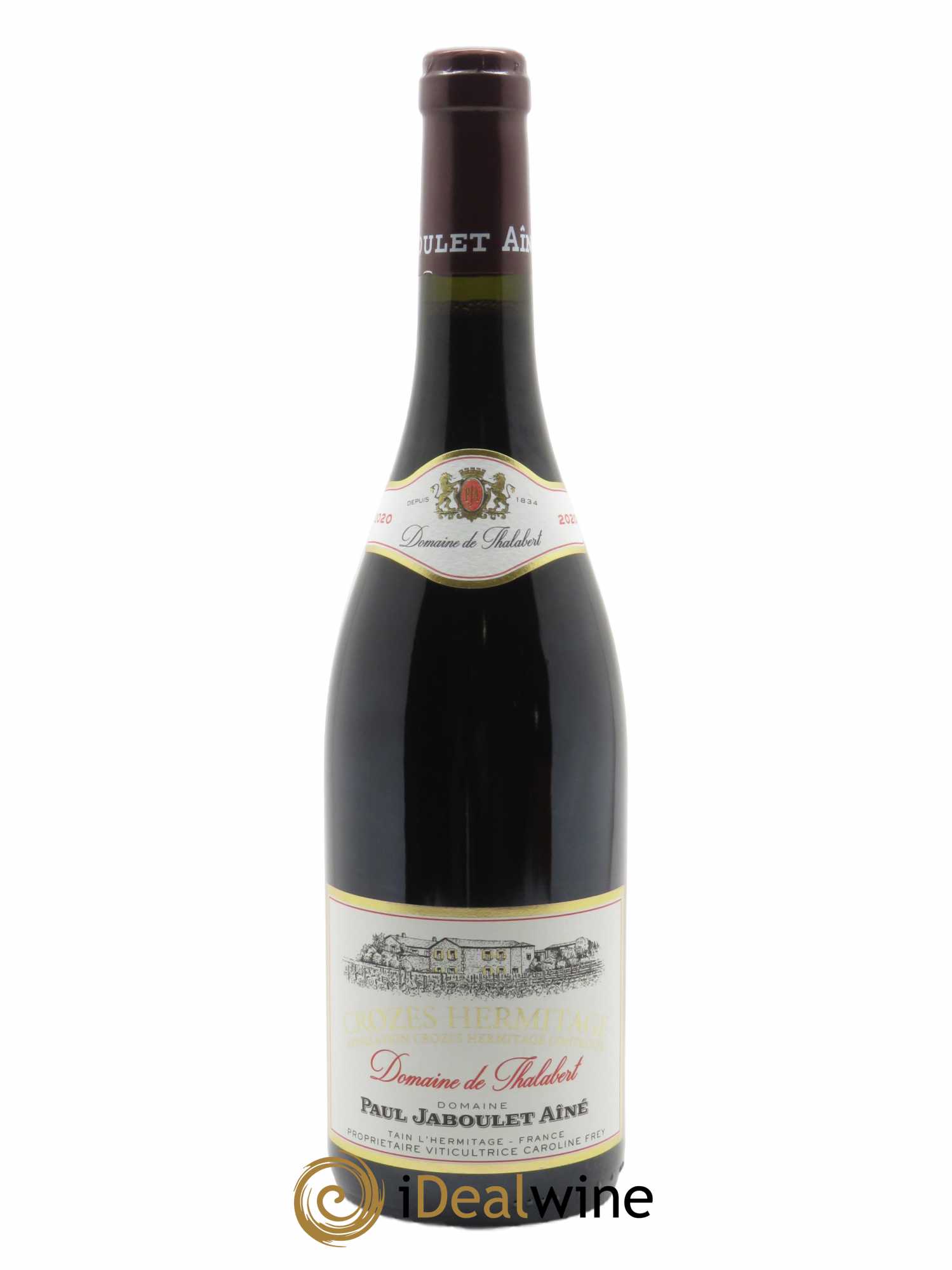Crozes-Hermitage Domaine de Thalabert Paul Jaboulet Ainé  2020 - Lot de 1 Bouteille