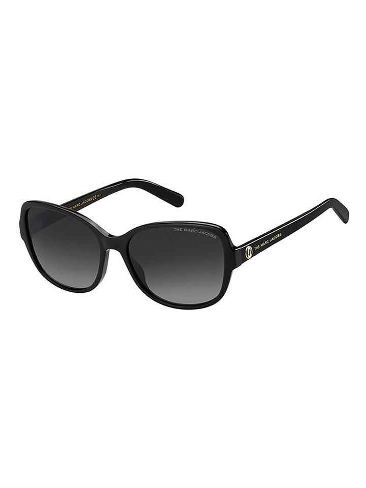 Marc Jacobs Damen-Sonnenbrille in Schwarz günstig kaufen 58
