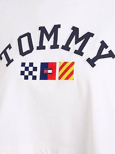 TOMMY-JEANS Damen Langarmshirt