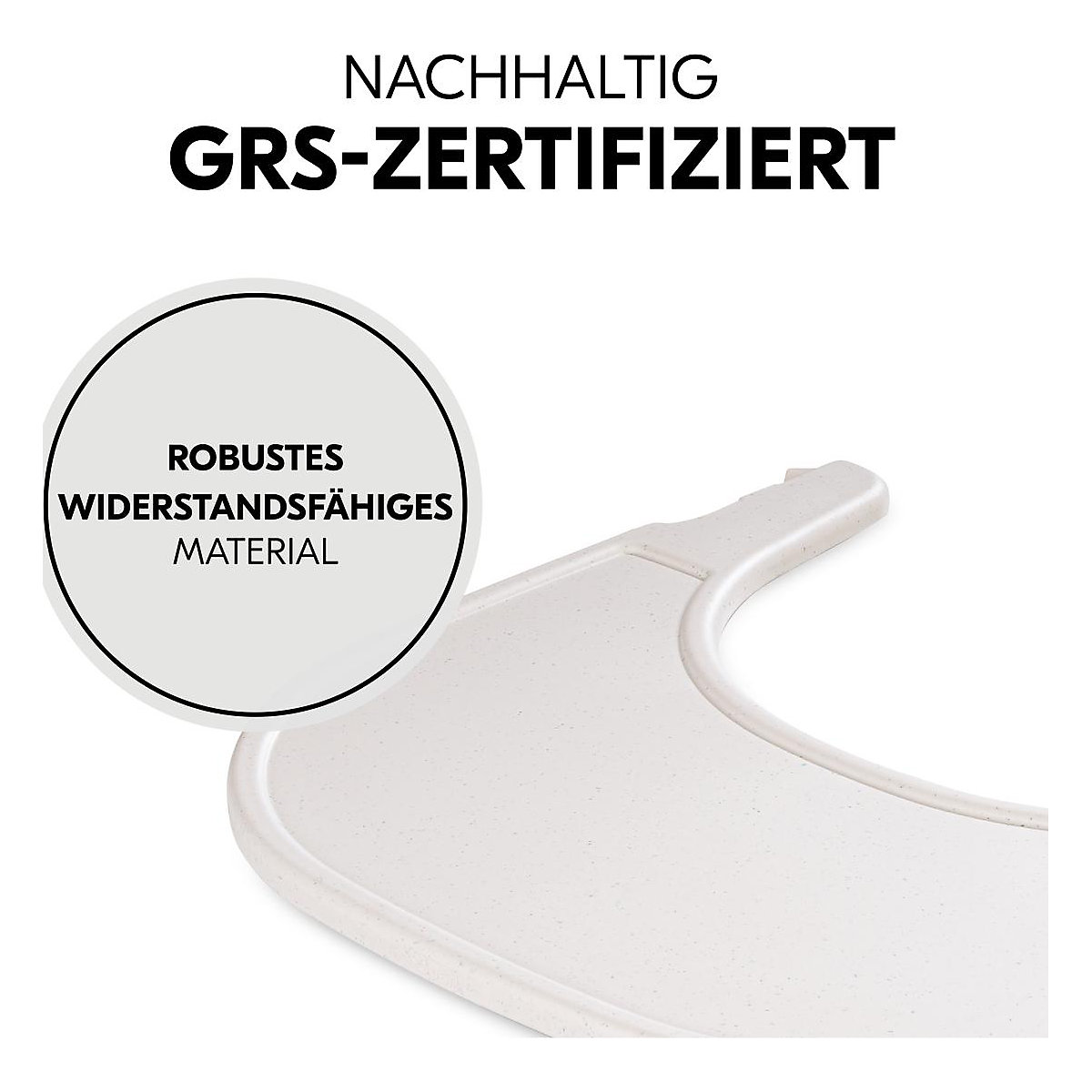 Essbrett Alpha Click Tray, Speckle Beige