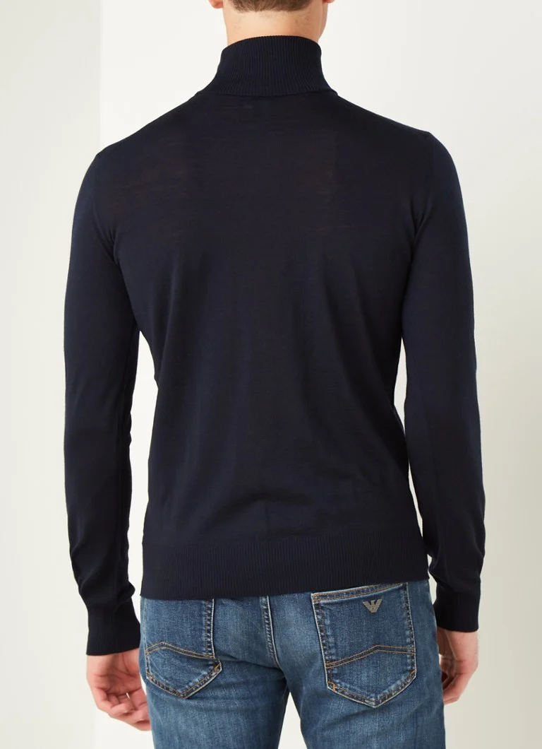 Emporio Armani Fine-knit wool turtleneck