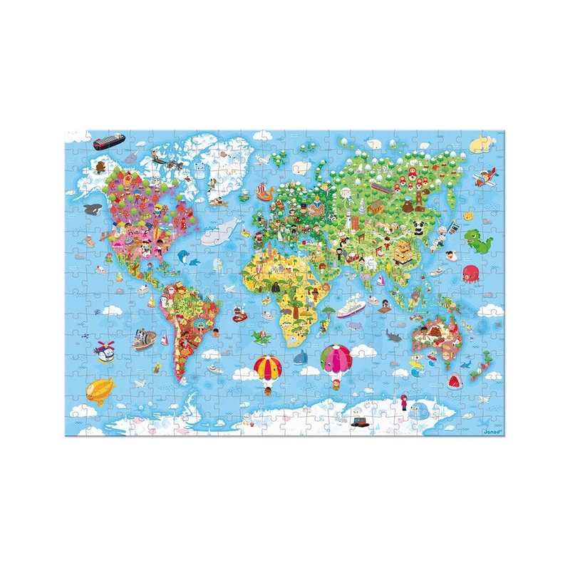 Puzzle Carte du monde 300 pièces