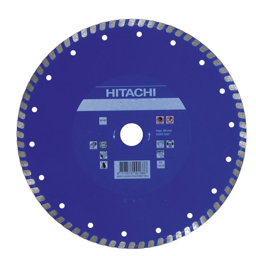HiKOKI pribor 752822 Dijamantska pileća ploča 125 x 22,2 x 6 mm valoviti segmentni tip