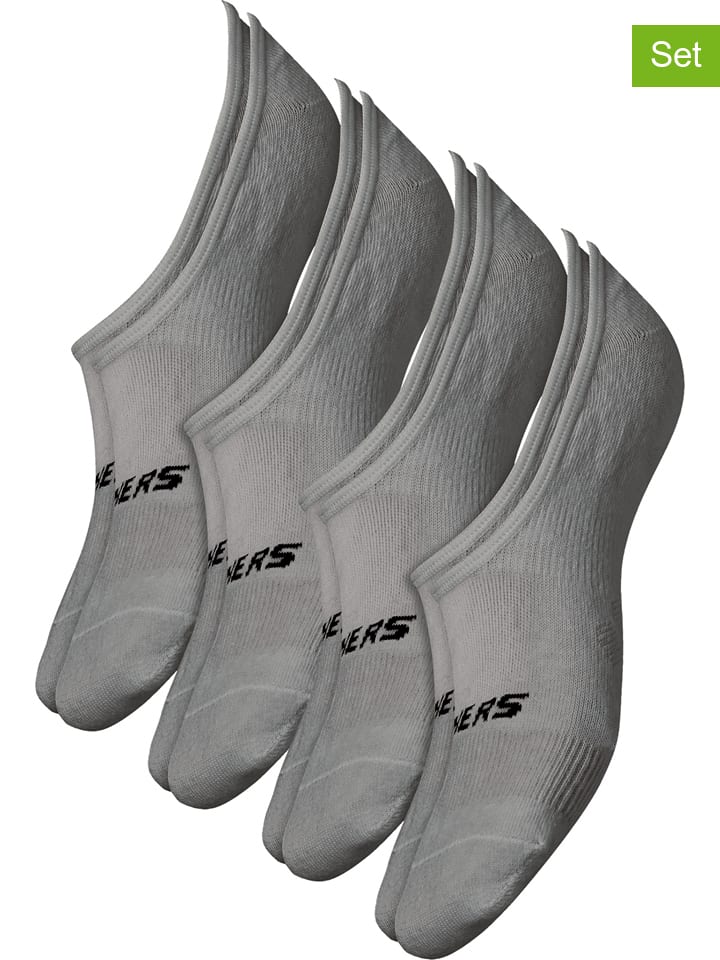 Skechers 6er-Set: Socken in Grau günstig kaufen
