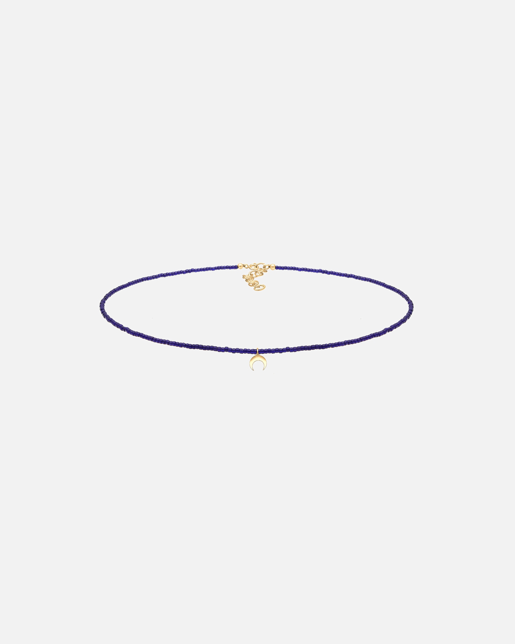 Collana girocollo da donna Elli con ciondolo a mezza luna - Argento 925/1000