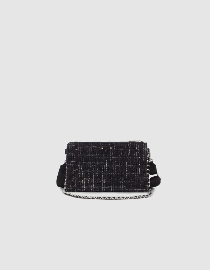 Le 111 CROSBY STREET noir façon tweed Femme