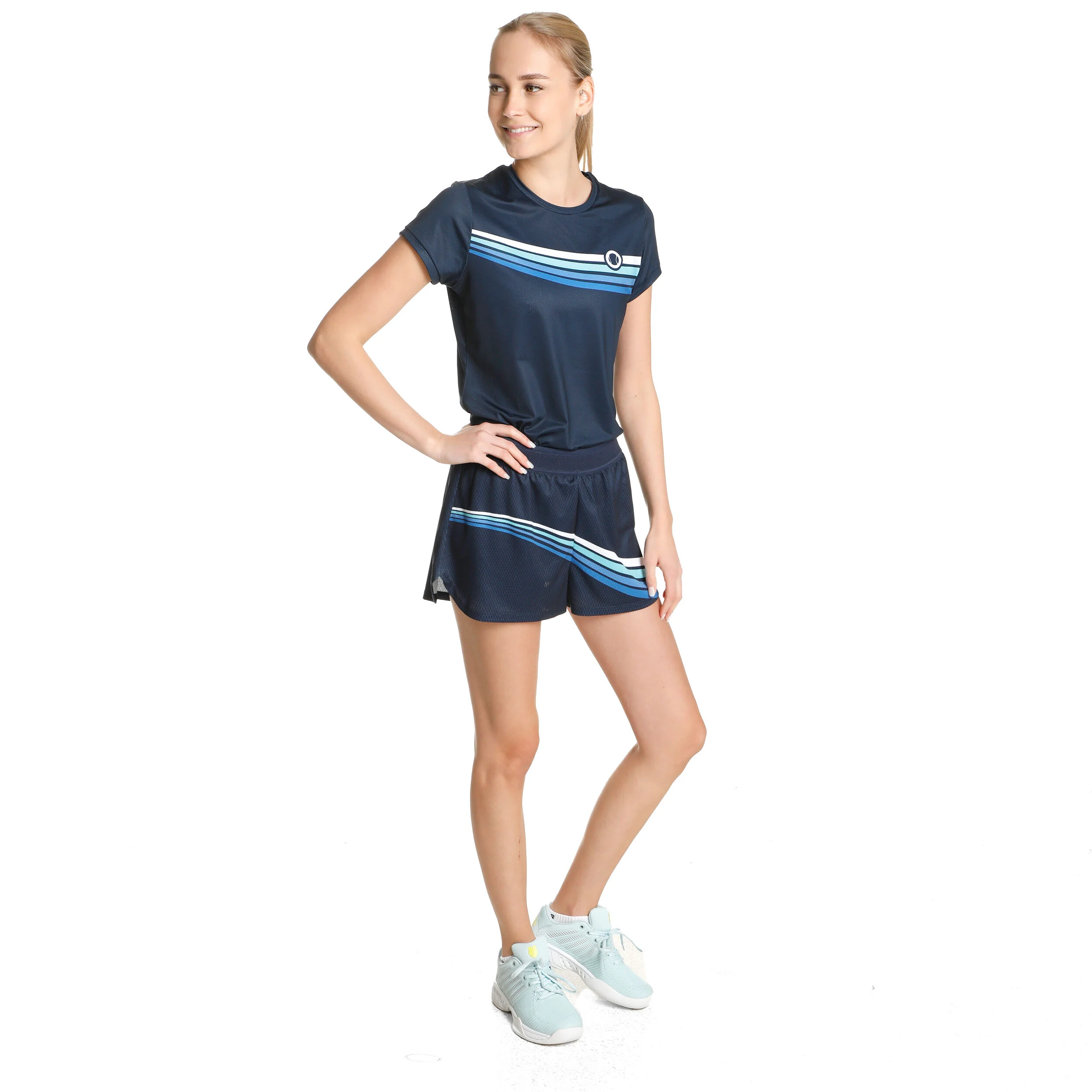 Shorts Special Edition Damen - Dunkelblau, Mehrfarbig